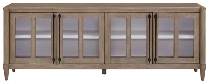 Wilmington Sand 80" Entertainment Console