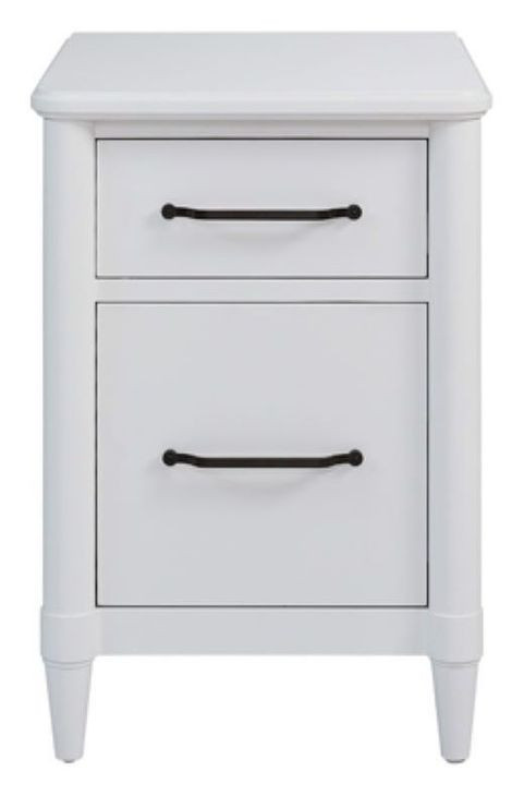 Wilmington White Filing Cabinet
