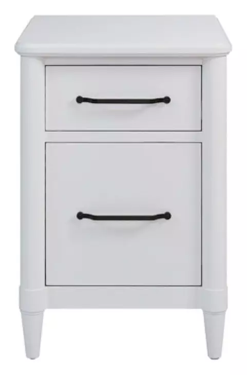 Wilmington White Filing Cabinet