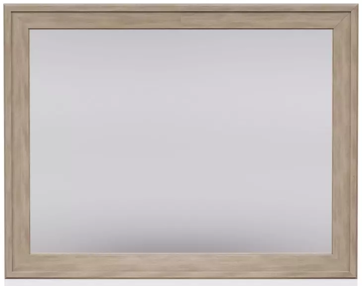 Wilmington Sand Rectangle Wood Mirror