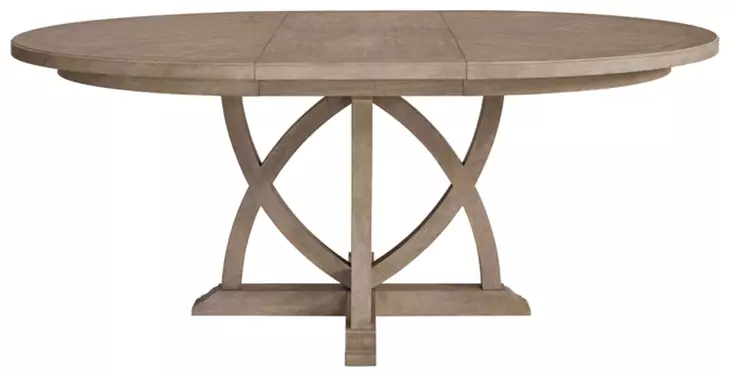Wilmington Sand Round Extendable Dining Table