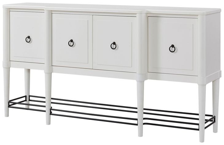 Wilmington White Breakfront Side Board