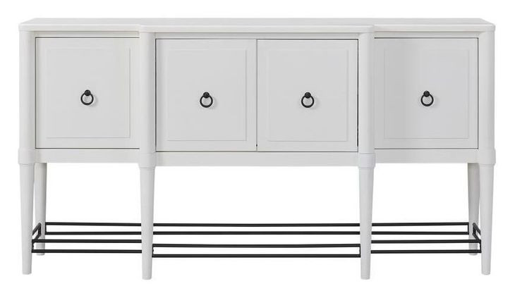 Wilmington White Breakfront Side Board
