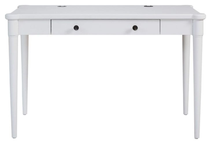 Wilmington White 48" Writing Home Office Set