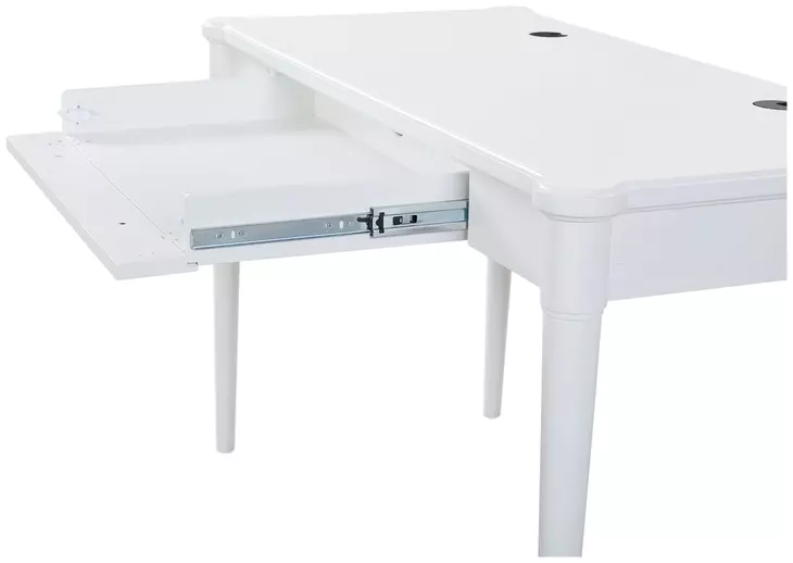 Wilmington White 48" Writing Desk