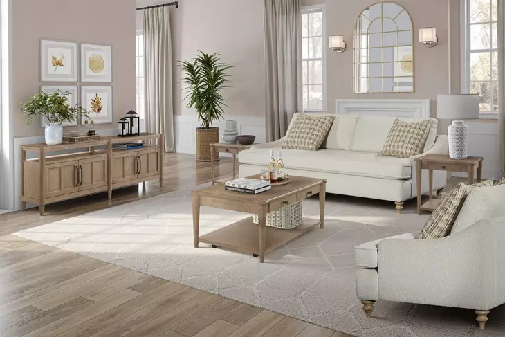Wilmington Copenhagen 60" Loveseat with 2 Pillows