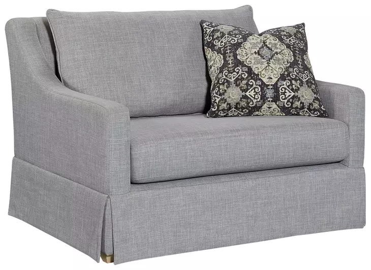 Wilmington Chair and a Half B with 1 Pillow
