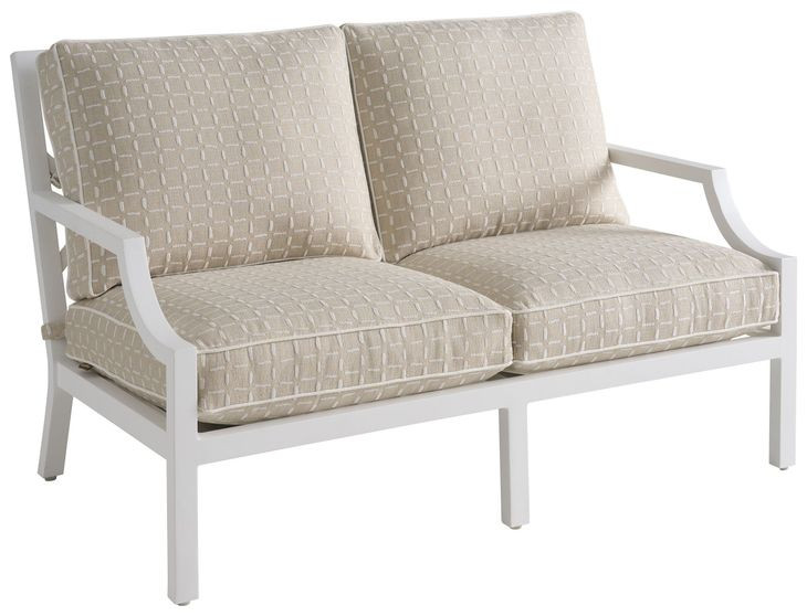 Island Classic Brown Outdoor 36" Loveseat