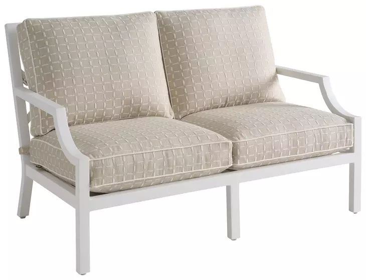 Island Classic Brown Outdoor 27" Loveseat