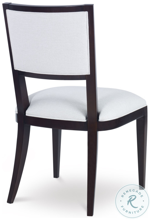 Dublin City Dark And Off White Side Chair