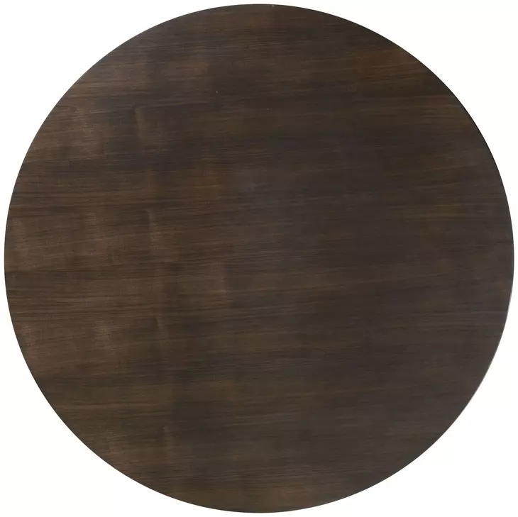 Tribeca Brown Round Cocktail Table
