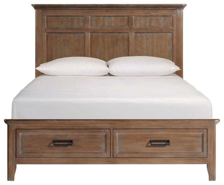 Alta Harvest Queen Storage Panel Bed