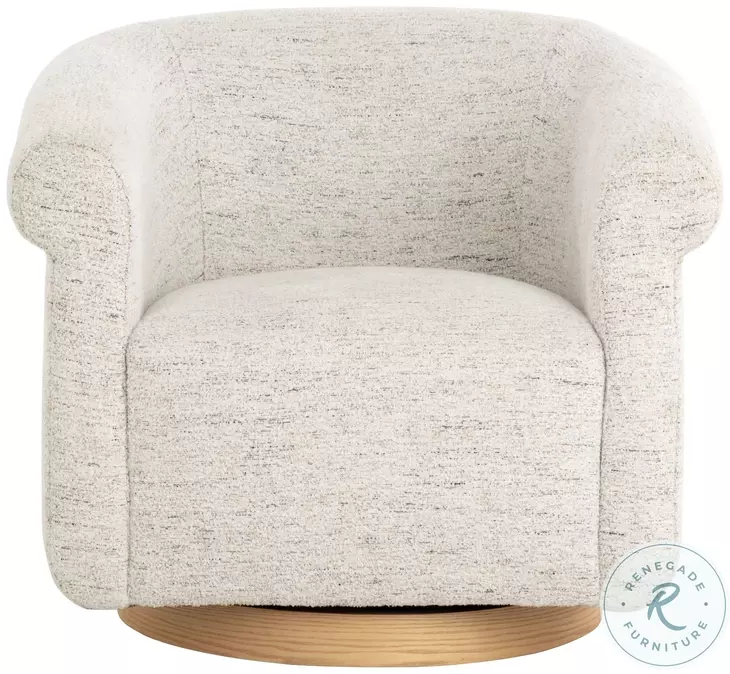 Lunara Hailey Moon Swivel Lounge Chair