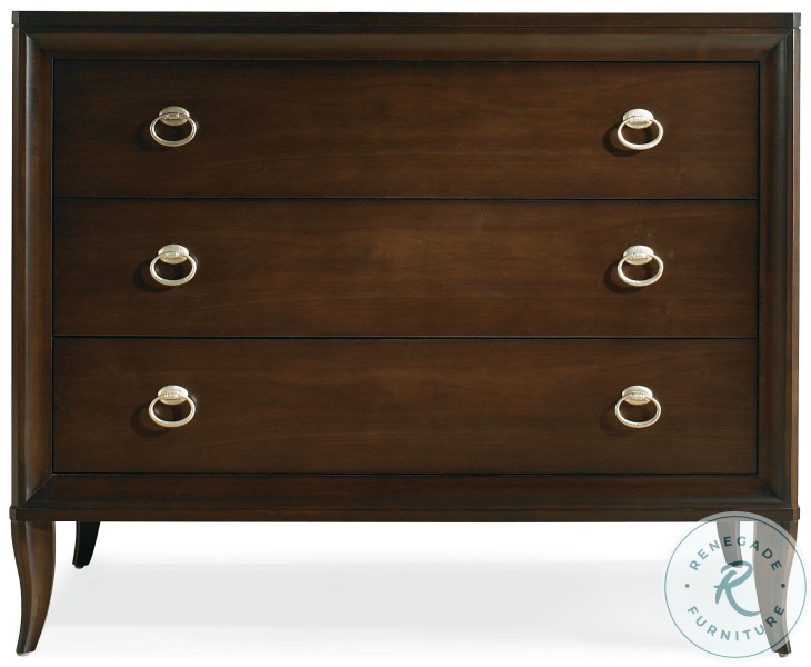 Tribeca American Walnut 3 Drawer Bachelor Chest