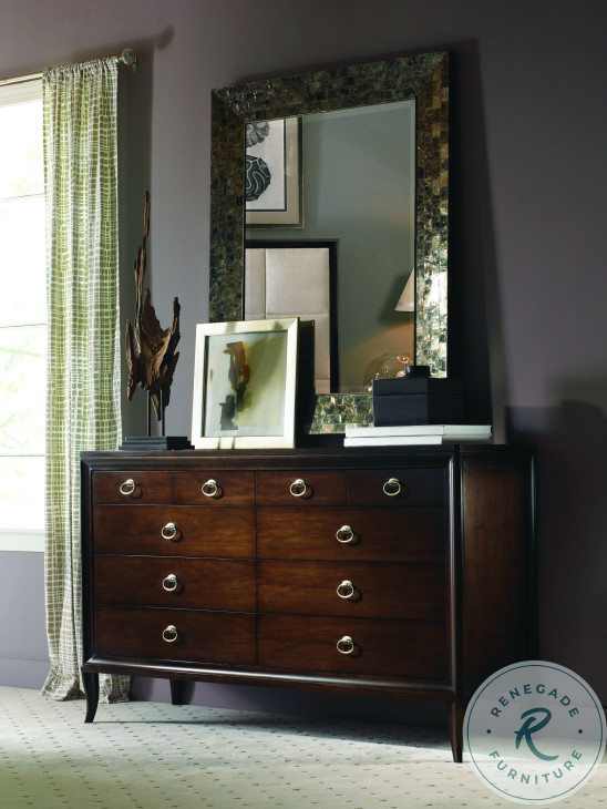 Tribeca American Walnut 8 Drawer Dresser