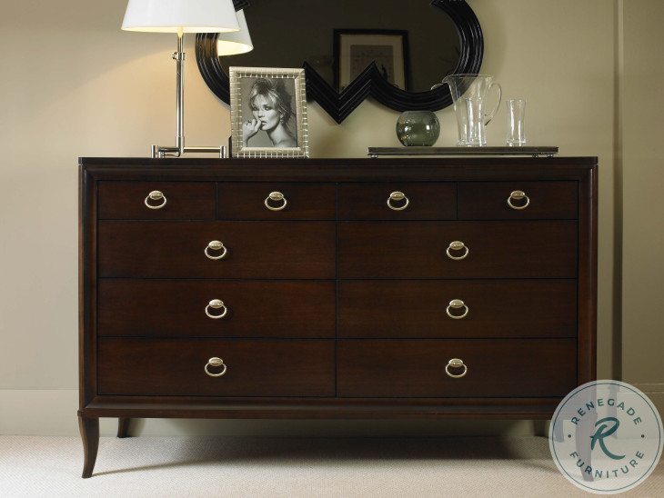 Tribeca American Walnut 8 Drawer Dresser