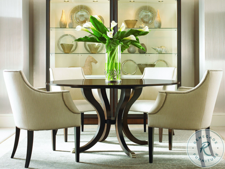 Tribeca American Walnut 60" Round Dining Table