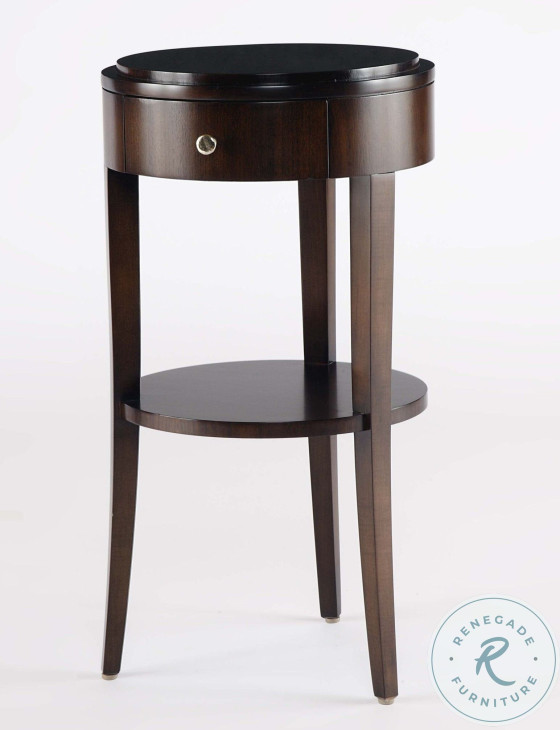 Tribeca American Walnut Chairside Table