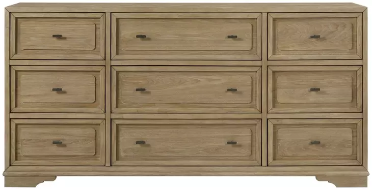 Magnolia Cashew 9 Drawer Dresser