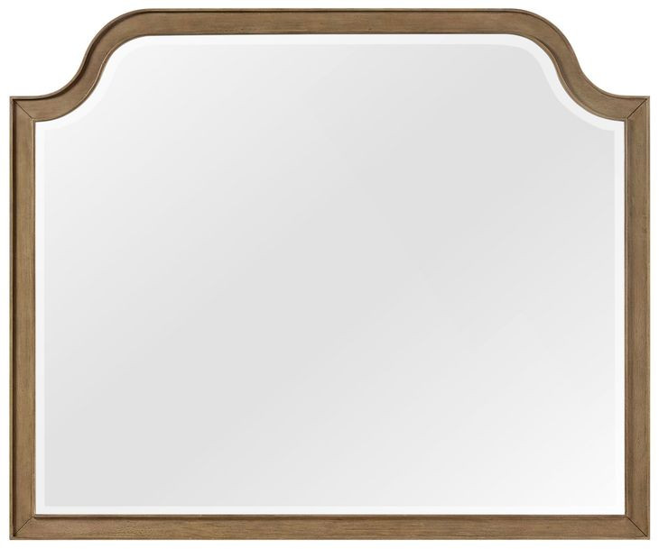 Magnolia Almond Arched Dresser Mirror