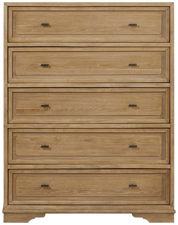 Magnolia Cashew 5 Drawer Chest