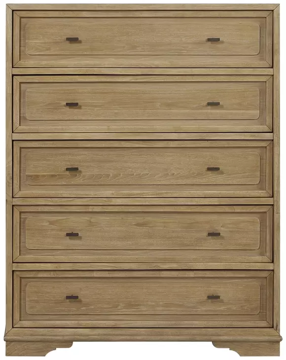 Magnolia Cashew 5 Drawer Chest