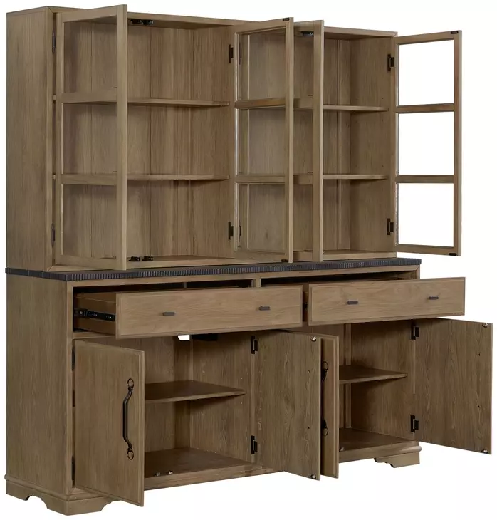 Magnolia Almond Extendable Rectangular Counter Height Dining Room Set