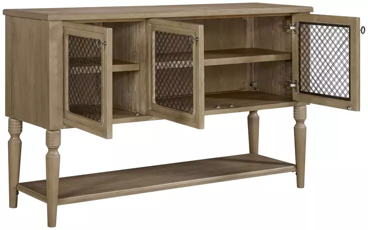 Magnolia Cashew 3 Door Server
