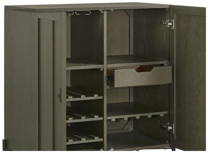 Magnolia Pistachio 2 Door Bar Cabinet