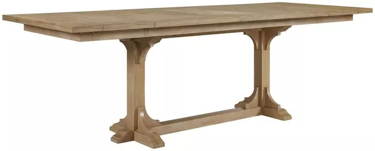 Magnolia Cashew 114" Extendable Rectangular Counter Height Dining Table