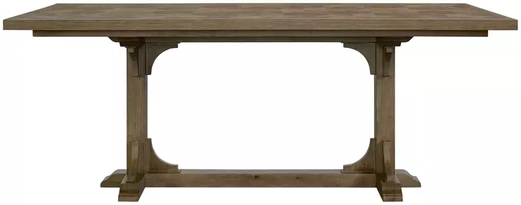 Magnolia Almond 114" Extendable Rectangular Counter Height Dining Table