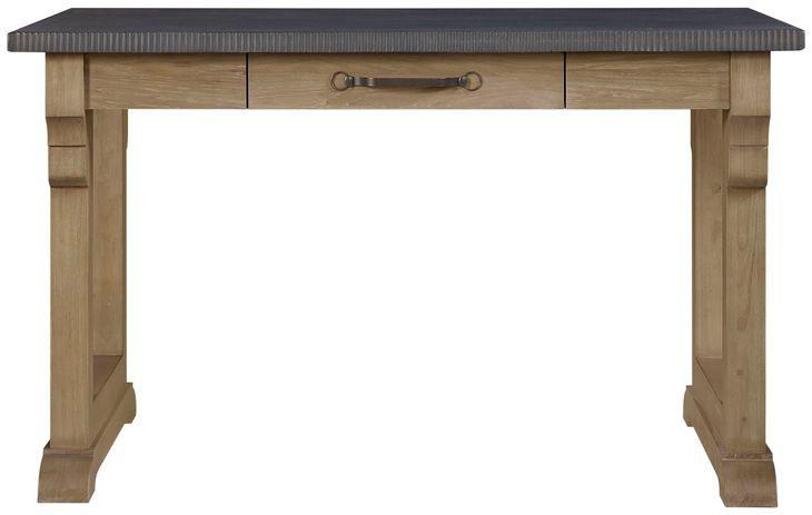 Magnolia Cashew and Gray 60" Rectangular Kitchen Island