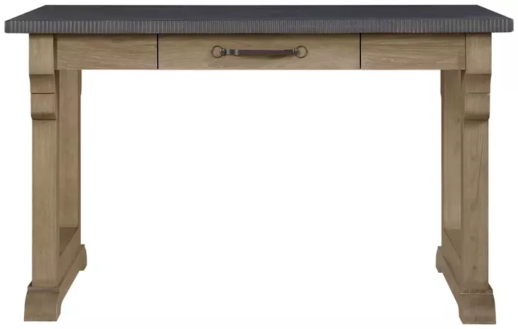 Magnolia Cashew and Gray 60" Rectangular Kitchen Island
