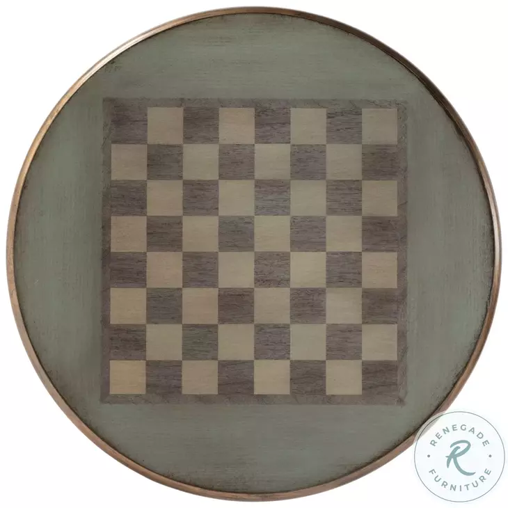 Colbert Royal Pastel Green Round Game Table