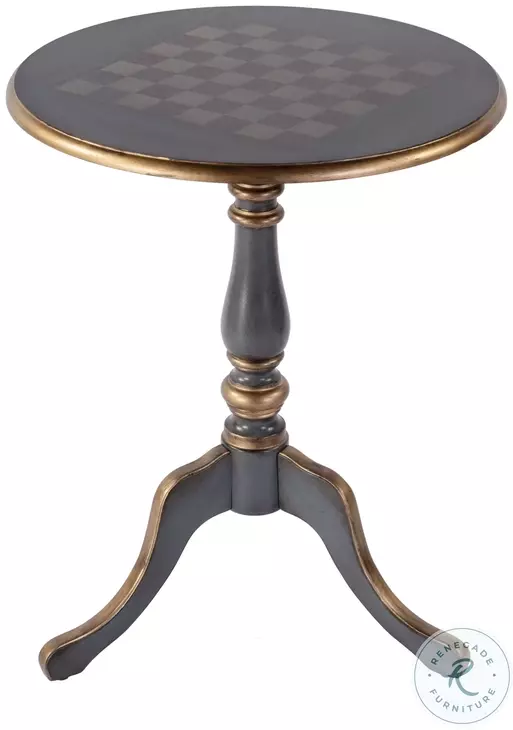 Colbert Royal Pastel Blue Round Game Table