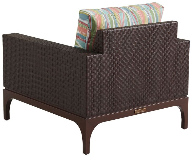 Abaco Multicolor Upholstered Outdoor Lounge Chair