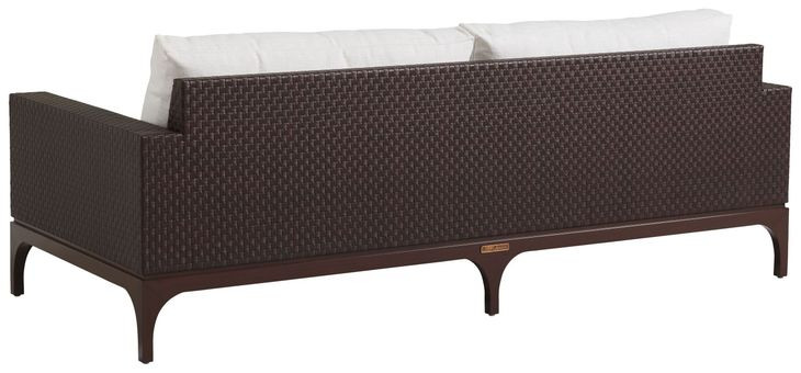 Abaco White 88" Outdoor Sofa