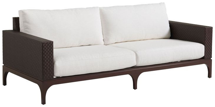 Abaco White Outdoor Conversation Set