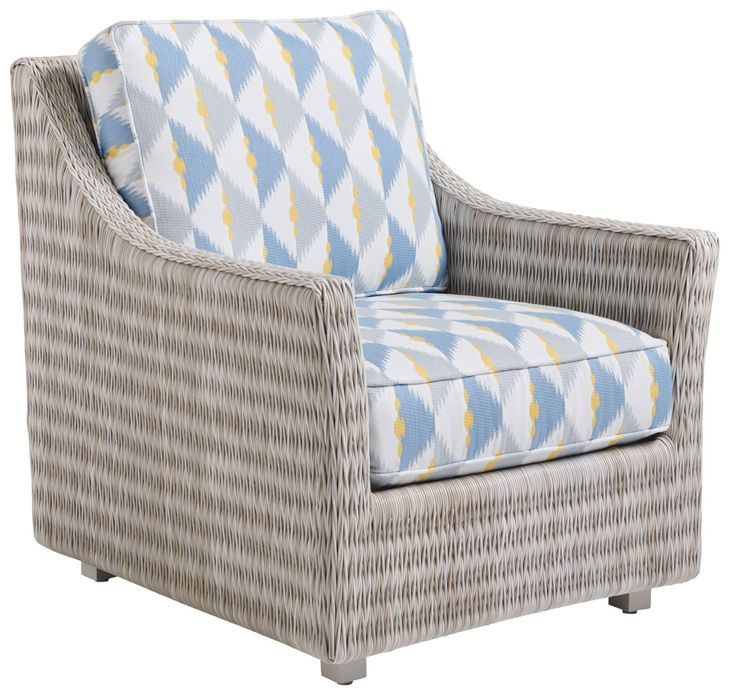 Seabrook Upholstered Outdoor Lounge Chair - Thumbnail 2