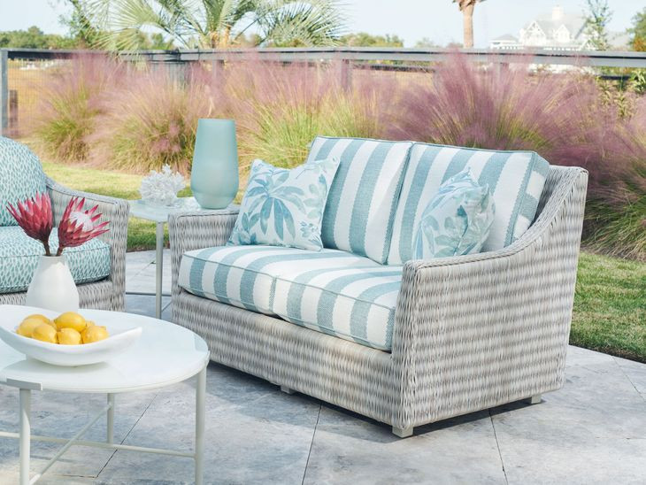 Seabrook Outdoor Loveseat - Thumbnail 2