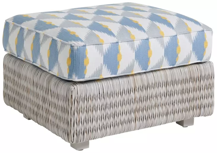 Seabrook Blue Outdoor Conversation Set