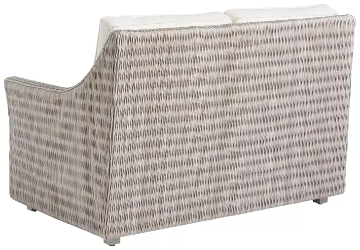 Seabrook White 4 Piece Modular Outdoor Sectional