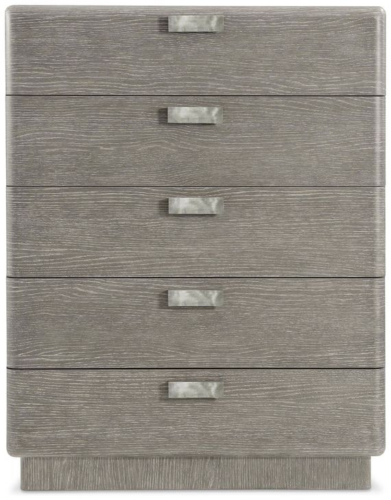 Monolith Brown Tall 5 Drawer Chest