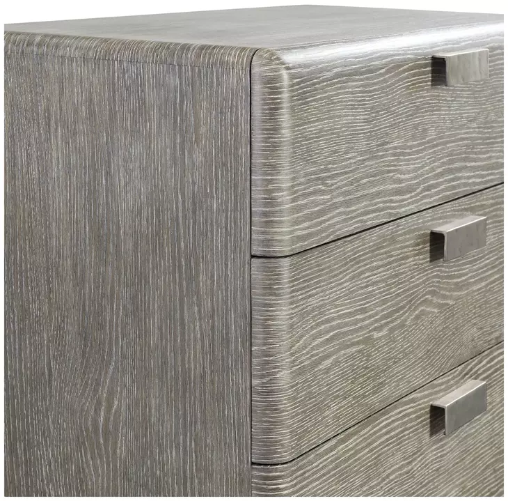 Monolith Brown Tall 5 Drawer Chest