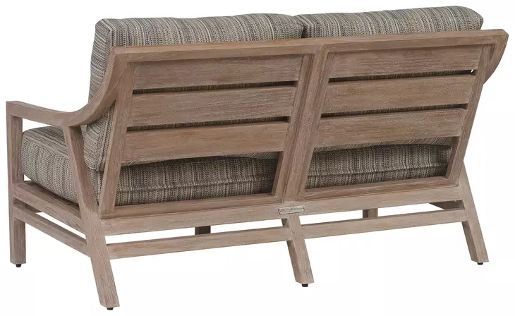 Stillwater Cove Brown Outdoor 57" Loveseat