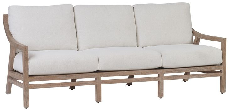 Stillwater Cove Ivory 83" Outdoor Sofa
