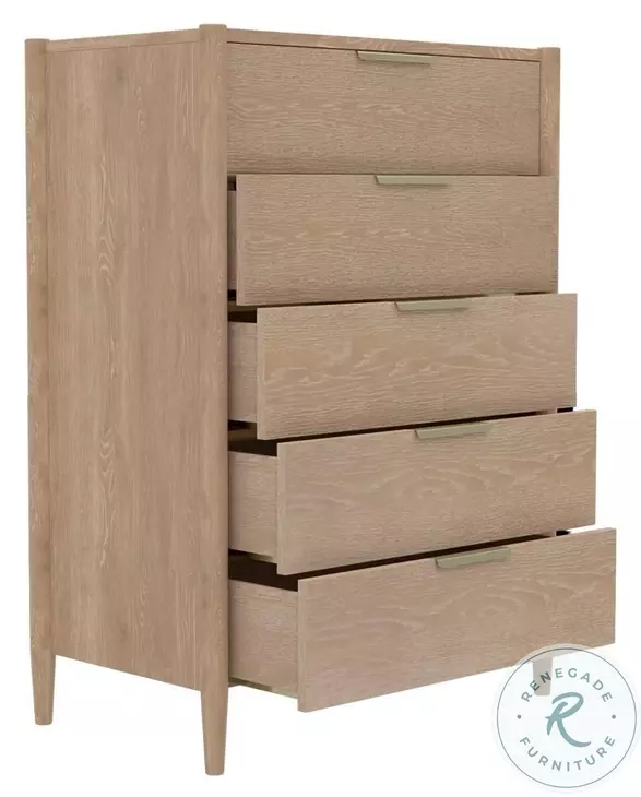 Sinclair Natural Panel Bedroom Set