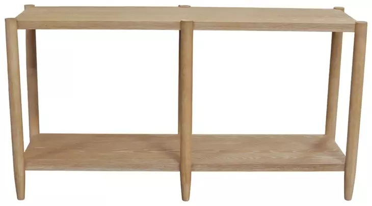 Sinclair Natural Rectangular Console Table