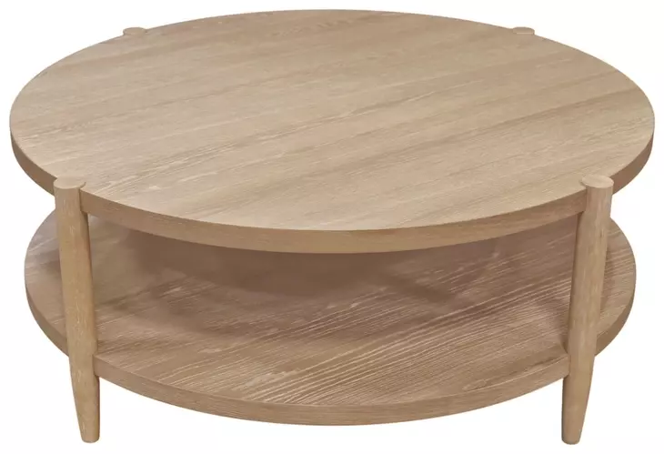 Sinclair Natural Round Coffee Table