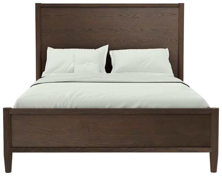 Sinclair Walnut Full Panel Bed